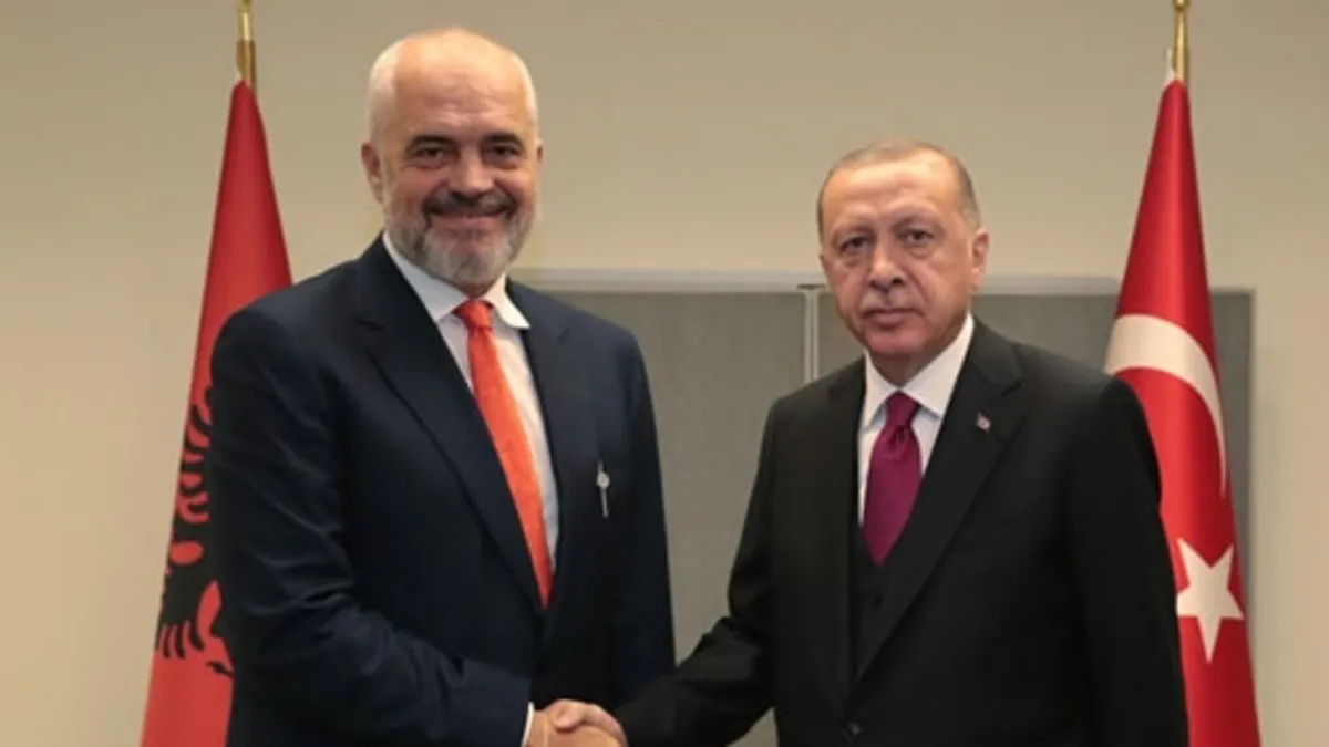 Başkan Erdoğan, Arnavutluk Başbakanı Edi Rama ile görüştü