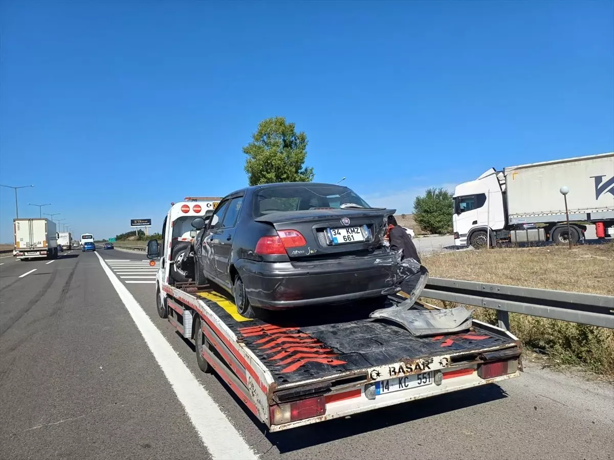 Bolu’da Trafik Kazası: 3 Yaralı