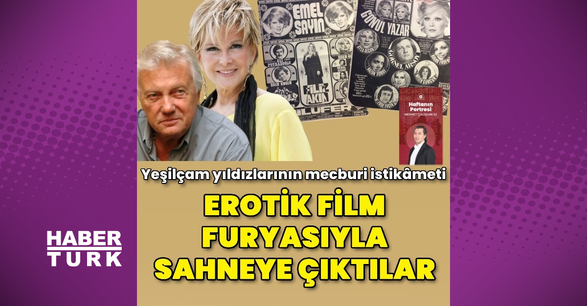 Erotik film furyasıyla sahneye çıktılar